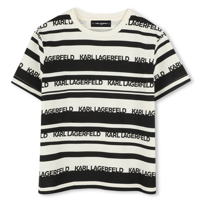 T-shirt de manga curta KARL LAGERFELD KIDS BOY