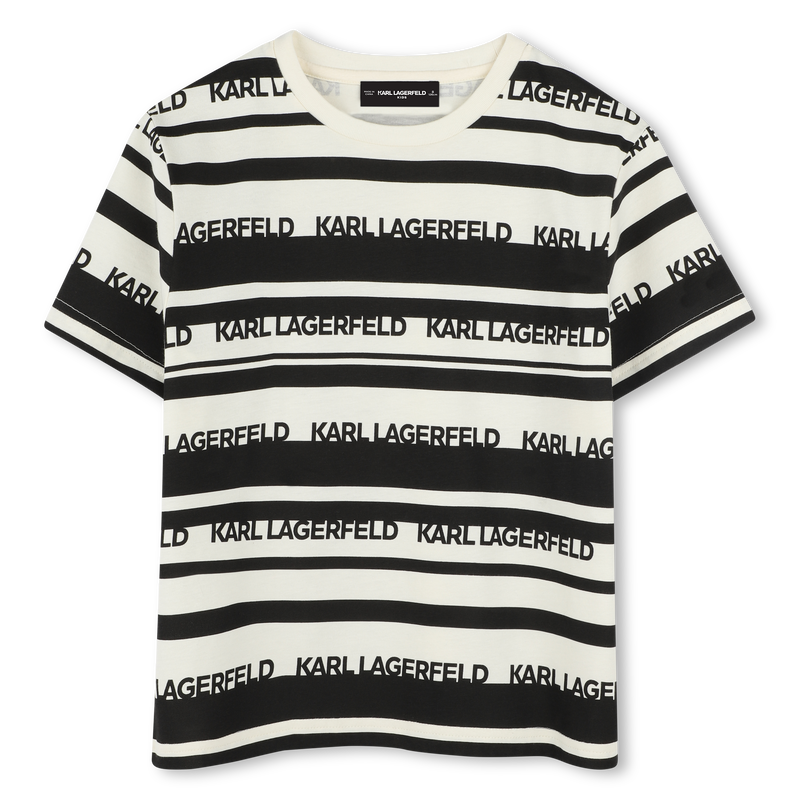T-shirt de manga curta KARL LAGERFELD KIDS 
                        BOY