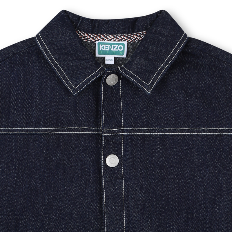 Casaco com fecho de pressão KENZO KIDS 
                    BOY