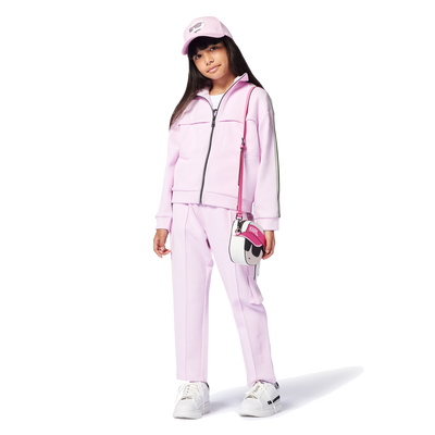 Bolsa de m&atilde;o com fecho ajust&aacute;vel KARL LAGERFELD KIDS GIRL