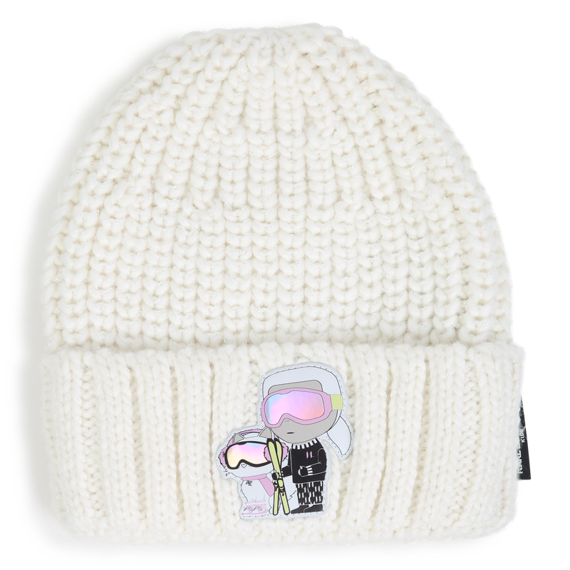 Gorro de tric&ocirc; KARL LAGERFELD KIDS 
                        GIRL