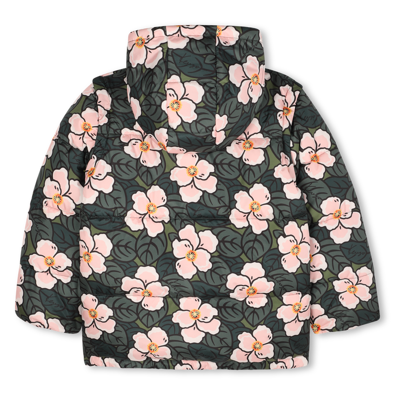 Jaqueta com mangas removíveis KENZO KIDS 
                    GIRL