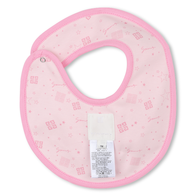 Conjunto de pijama, chap&eacute;u e babador GIVENCHY 
                        UNISEX