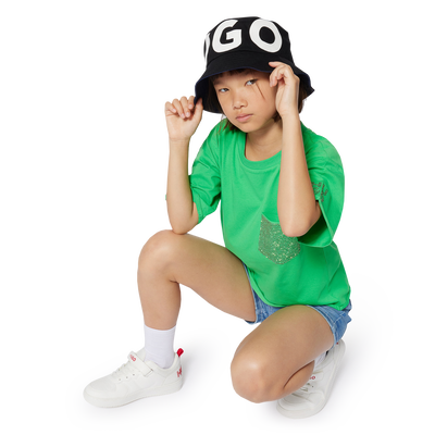 T-shirt de manga curta HUGO GIRL