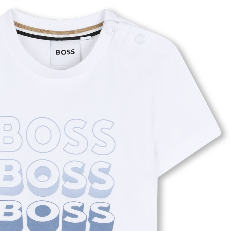 T-SHIRT DE MANGA CURTA BOSS 
                        BOY