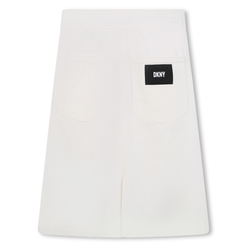 Saia de ganga midi DKNY 
                    GIRL