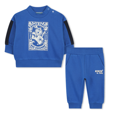Conjunto de moletom e calça KENZO KIDS BOY