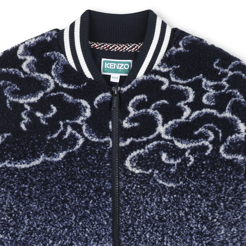 Casaco polar fofo KENZO KIDS 
                    UNISEX