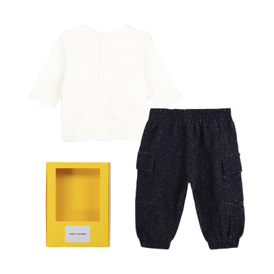 Conjunto de camiseta e cal&ccedil;a MARC JACOBS UNISSEXO
