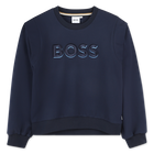 Sweatshirt bordada BOSS 
                    GIRL