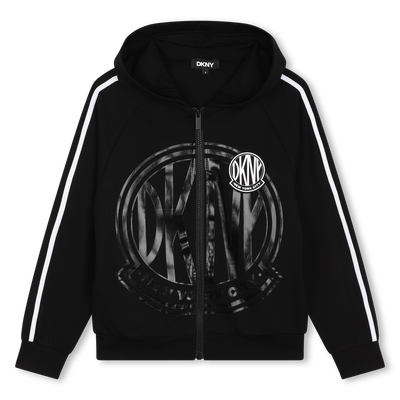 Cardig&atilde; com capuz e fecho DKNY UNISEX