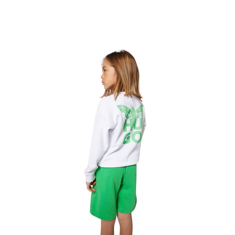 Bermudas de jogging em molet&atilde;o HUGO 
                        BOY