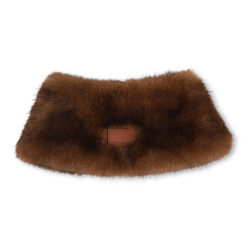 Gola de pel&uacute;cia polar CHLOE 
                        GIRL