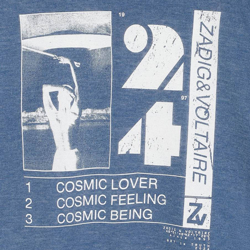 T-shirt de manga curta ZADIG & VOLTAIRE 
                        GIRL