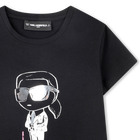 T-shirt de manga curta KARL LAGERFELD KIDS 
                    GIRL