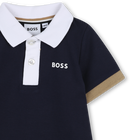 Camisa polo de manga curta BOSS 
                    BOY