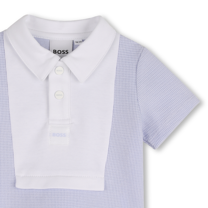 POLO + CONJUNTO SHORTS BOSS 
                        BOY