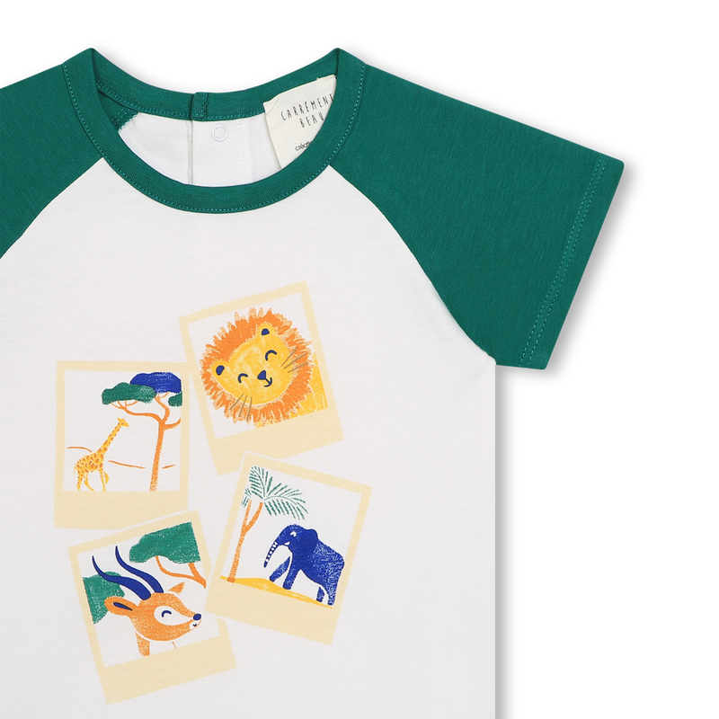 Short-sleeved cotton T-shirt CARREMENT BEAU 
                    BOY