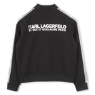 Cardig&atilde; com fecho de correr KARL LAGERFELD KIDS 
                    BOY