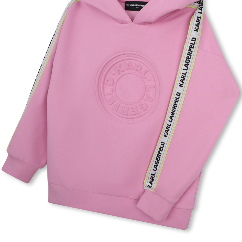 Moleton com capuz KARL LAGERFELD KIDS 
                        GIRL
