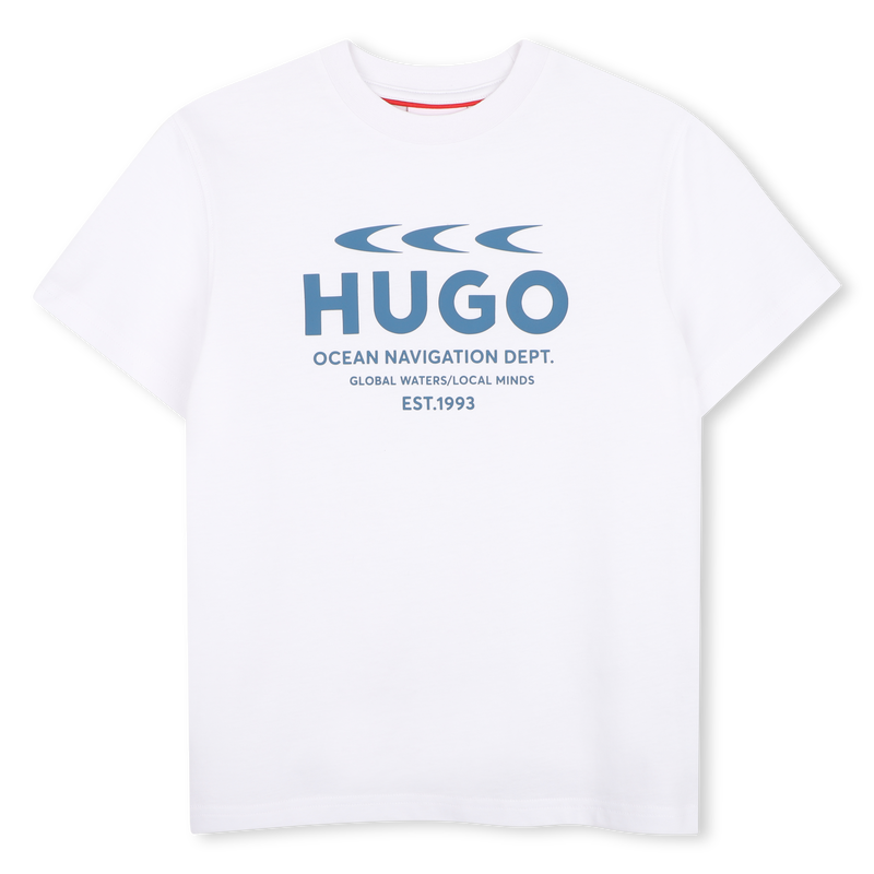 Camiseta de mangas curtas HUGO 
                        BOY