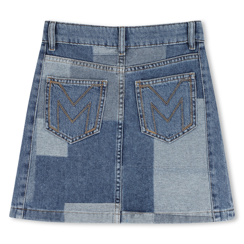 Saia de denim MARC JACOBS 
                        GIRL