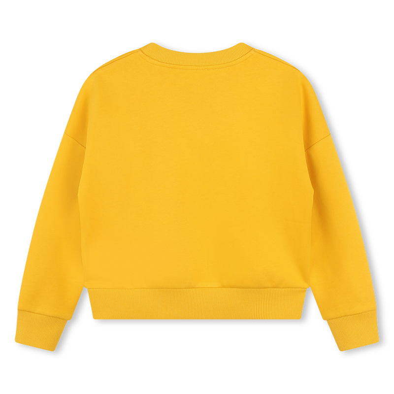 Sweatshirt em molet&atilde;o KENZO KIDS 
                        GIRL