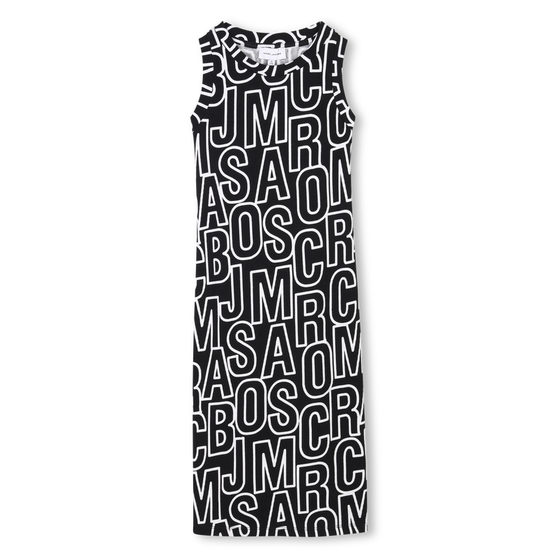 Vestido sem mangas canelado MARC JACOBS 
                        GIRL