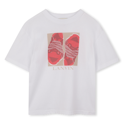 T-SHIRT DE MANGA CURTA LANVIN BOY