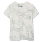 T-shirt de manga curta KARL LAGERFELD KIDS 
                    GIRL