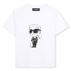 T-shirt de manga curta KARL LAGERFELD KIDS 
                    BOY