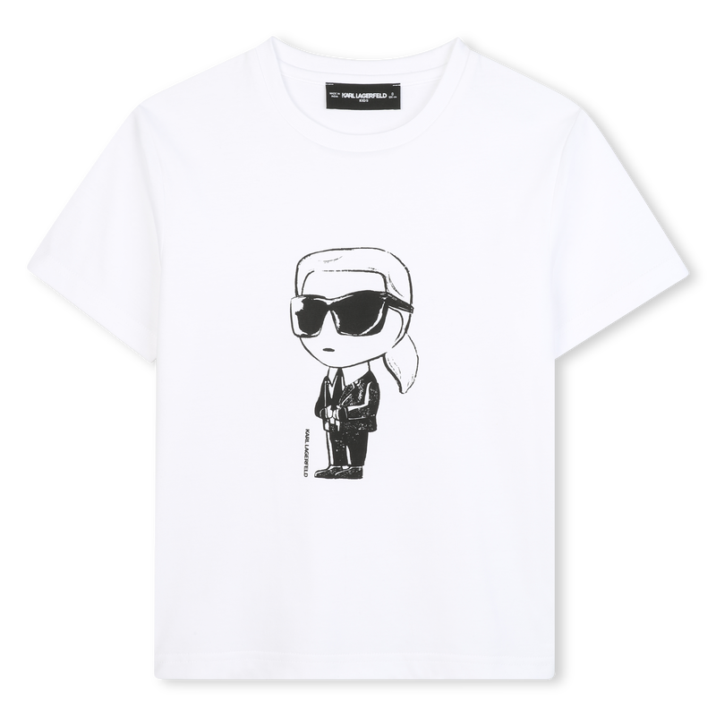 T-shirt de manga curta KARL LAGERFELD KIDS 
                        BOY