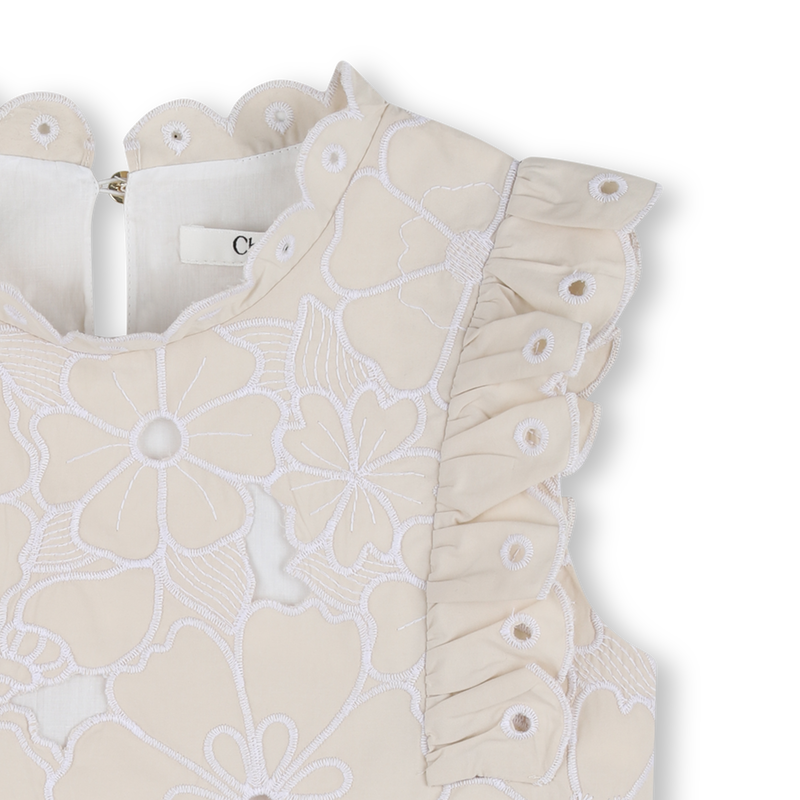 T-SHIRT BORDADO FLORAL CHLOE 
                        GIRL