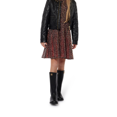 Vestido estampado em voile MICHAEL KORS GIRL