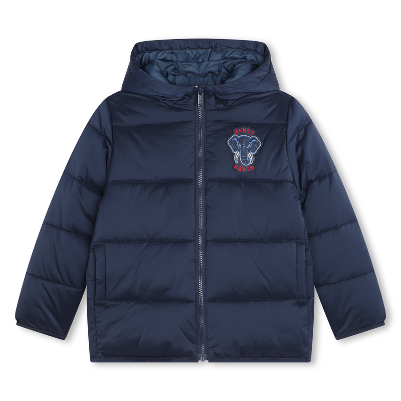 Blusão penas repelente de água KENZO KIDS 
                    UNISEX