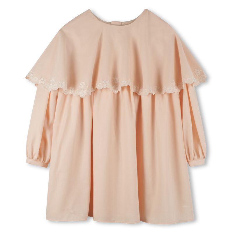 Vestido com bordado de flores CHLOE 
                    GIRL