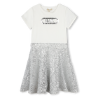 Vestido com lantejoulas MICHAEL KORS 
                    GIRL