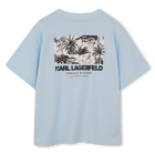 T-shirt de manga curta KARL LAGERFELD KIDS 
                    BOY