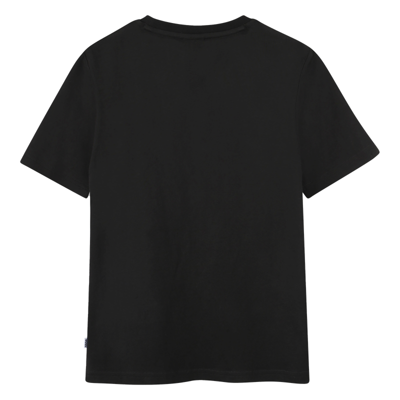 T-shirt manga curta em algod&atilde;o BOSS 
                        BOY