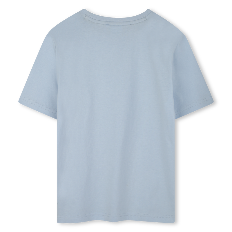 T-shirt manga curta em algod&atilde;o BOSS 
                        BOY