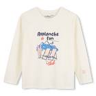 Camiseta de manga longa KIDS AROUND 
                    GIRL
