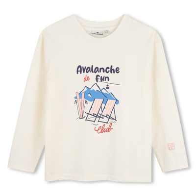 Camiseta de manga longa KIDS AROUND GIRL