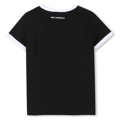 T-SHIRT DE MANGA CURTA KARL LAGERFELD KIDS GIRL