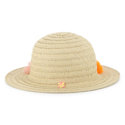 Capelina iridescente com pompons BILLIEBLUSH GIRL