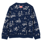 Moletom de l&atilde; KENZO KIDS 
                    BOY