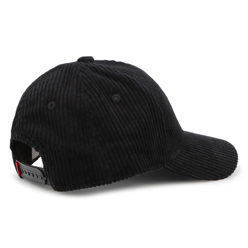 Boné de veludo cotelê HUGO 
                    UNISEX