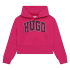 Sweatshirt em molet&atilde;o HUGO 
                    GIRL