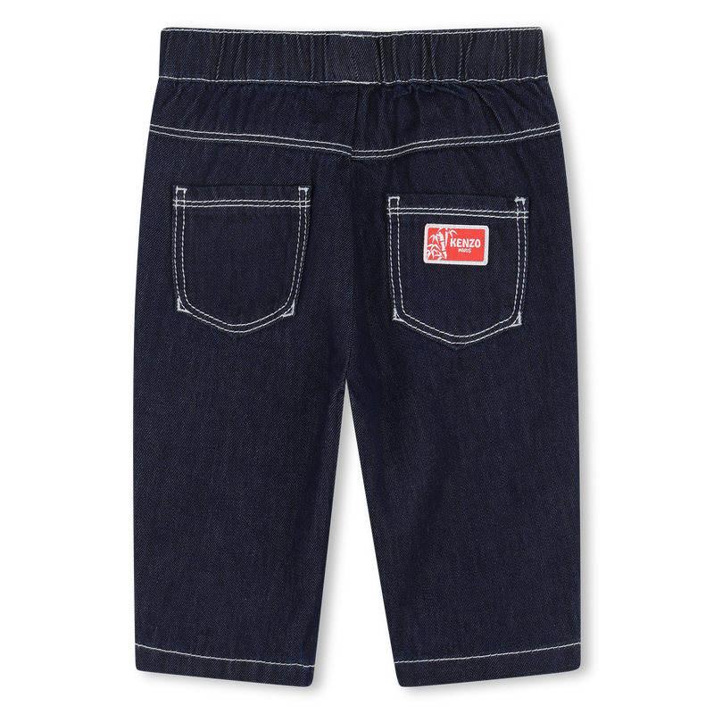 CAL&Ccedil;A JEANS DE CINTURA EL&Aacute;STICA KENZO KIDS 
                        BOY