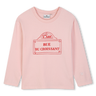Camiseta de manga longa KIDS AROUND 
                    GIRL