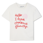 Camiseta de mangas curtas KIDS AROUND 
                    GIRL